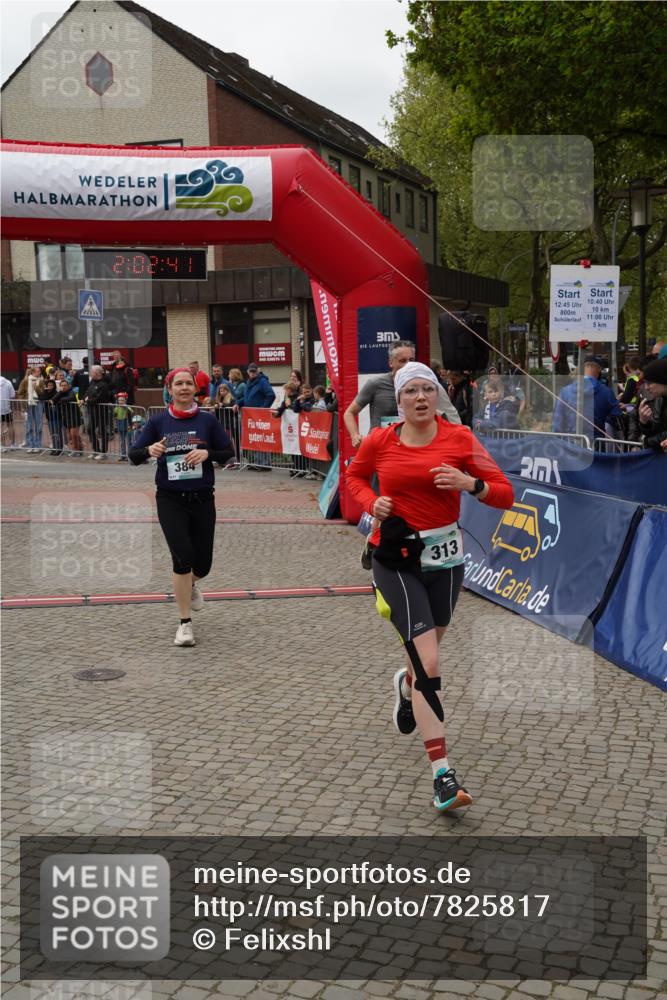 04.05.2025 - 8. Wedeler Halbmarathon Felixshl http://msf.ph/oto/7825817 04.05.2025 12:02:39 Ziel 172, 313, 384 meine-sportfotos.de