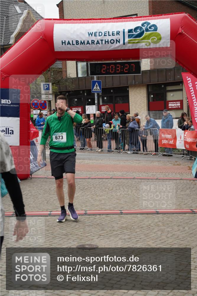 04.05.2025 - 8. Wedeler Halbmarathon Felixshl http://msf.ph/oto/7826361 04.05.2025 12:03:25 Ziel 122, 673 meine-sportfotos.de