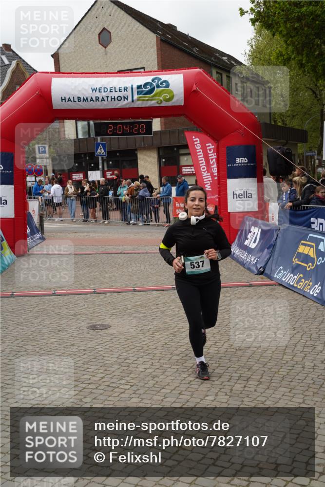 04.05.2025 - 8. Wedeler Halbmarathon Felixshl http://msf.ph/oto/7827107 04.05.2025 12:04:18 Ziel 537 meine-sportfotos.de
