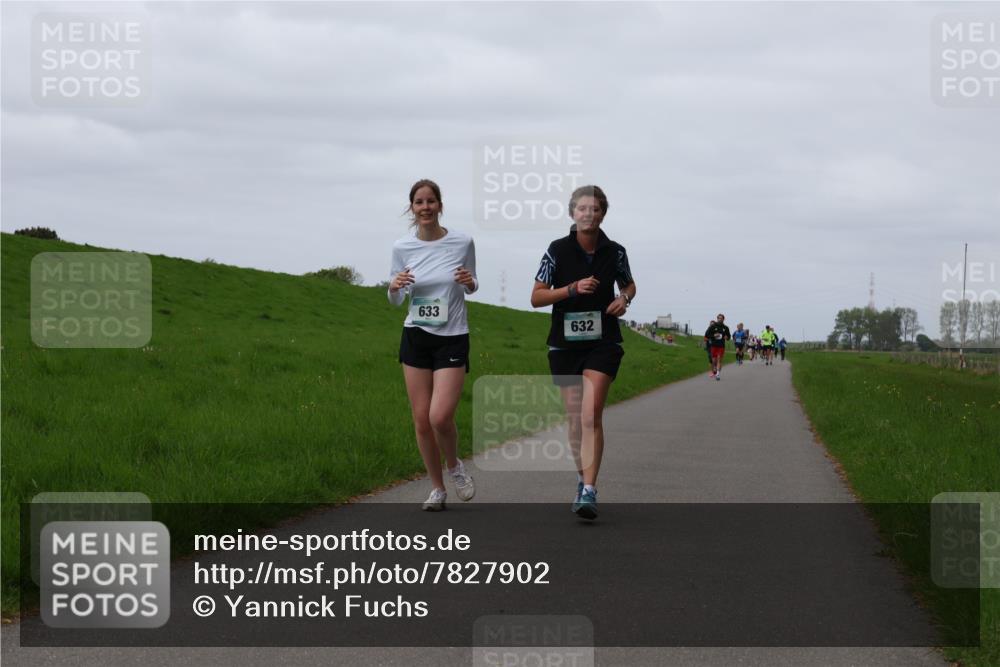04.05.2025 - 8. Wedeler Halbmarathon Yannick Fuchs http://msf.ph/oto/7827902 04.05.2025 11:34:45 Laufen 633, 632 meine-sportfotos.de