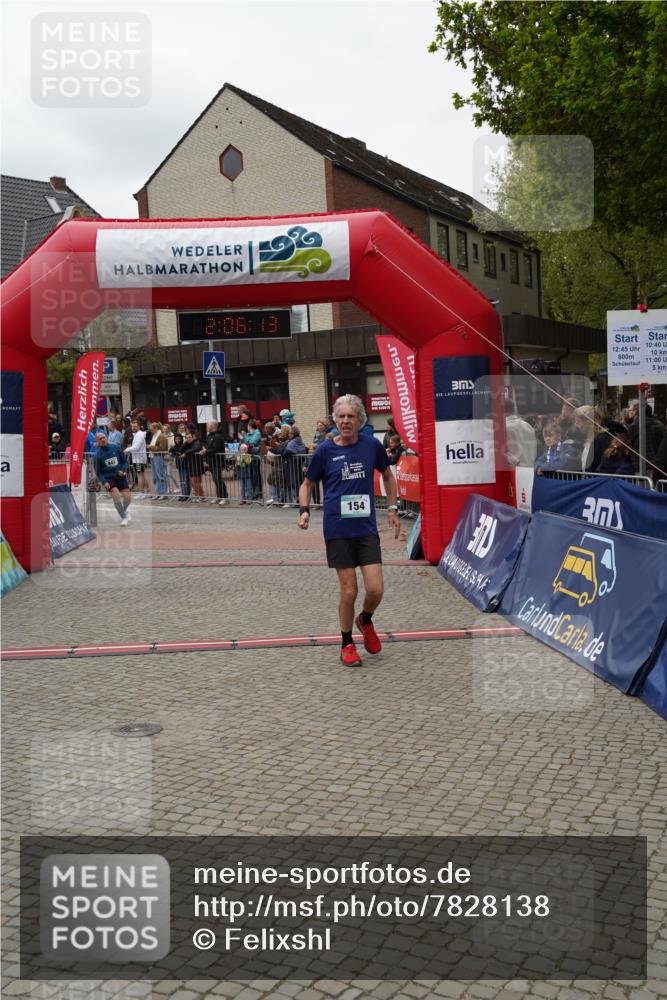 04.05.2025 - 8. Wedeler Halbmarathon Felixshl http://msf.ph/oto/7828138 04.05.2025 12:06:10 Ziel 154, 445, 943 meine-sportfotos.de