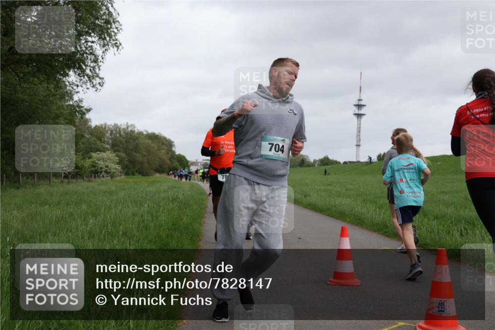 04.05.2025 - 8. Wedeler Halbmarathon Yannick Fuchs http://msf.ph/oto/7828147 04.05.2025 11:15:46 Laufen 704, 78 meine-sportfotos.de