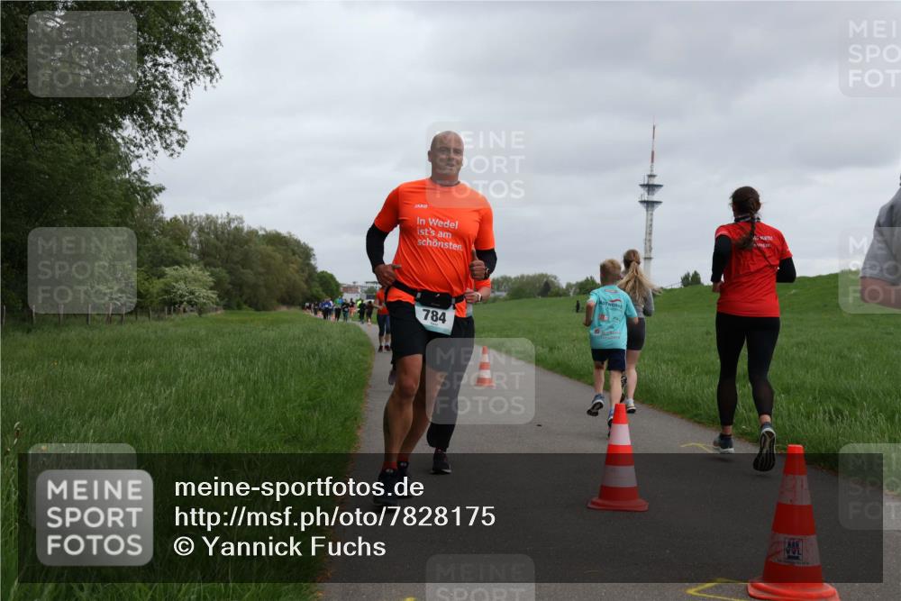 04.05.2025 - 8. Wedeler Halbmarathon Yannick Fuchs http://msf.ph/oto/7828175 04.05.2025 11:15:47 Laufen 784, 4 meine-sportfotos.de