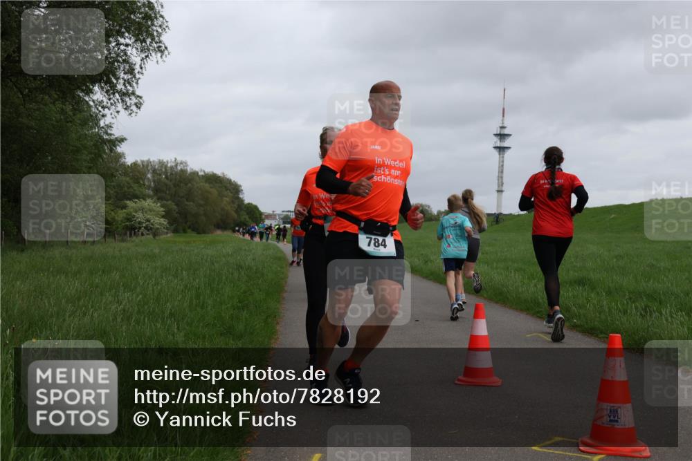 04.05.2025 - 8. Wedeler Halbmarathon Yannick Fuchs http://msf.ph/oto/7828192 04.05.2025 11:15:48 Laufen 784 meine-sportfotos.de