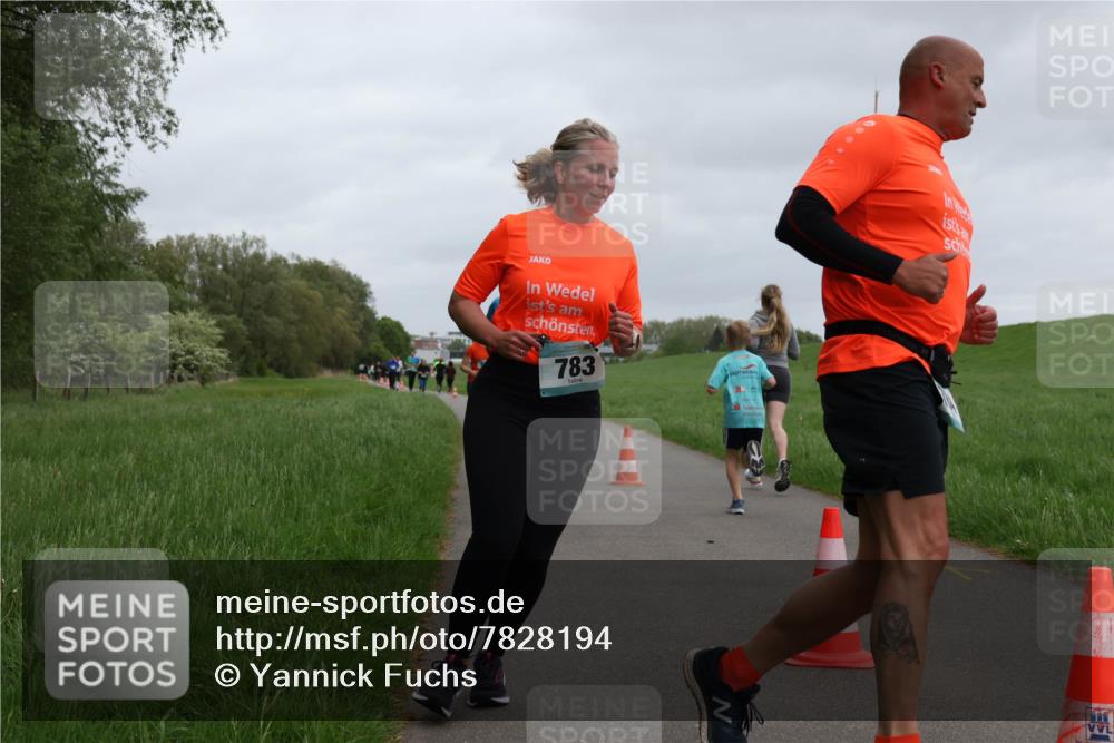 04.05.2025 - 8. Wedeler Halbmarathon Yannick Fuchs http://msf.ph/oto/7828194 04.05.2025 11:15:48 Laufen 783 meine-sportfotos.de