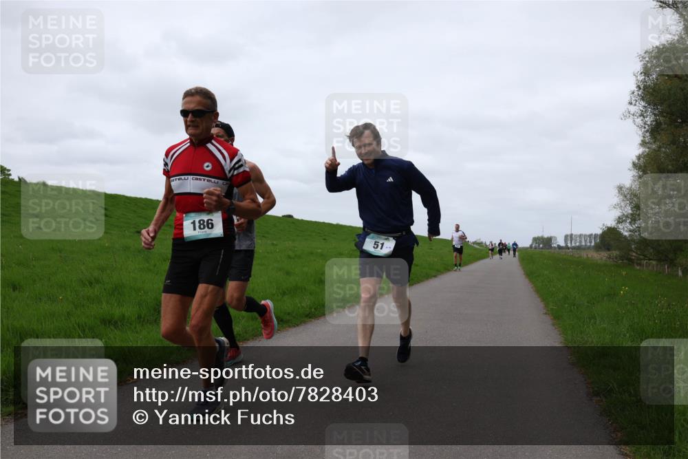 04.05.2025 - 8. Wedeler Halbmarathon Yannick Fuchs http://msf.ph/oto/7828403 04.05.2025 11:35:12 Laufen 186, 51 meine-sportfotos.de