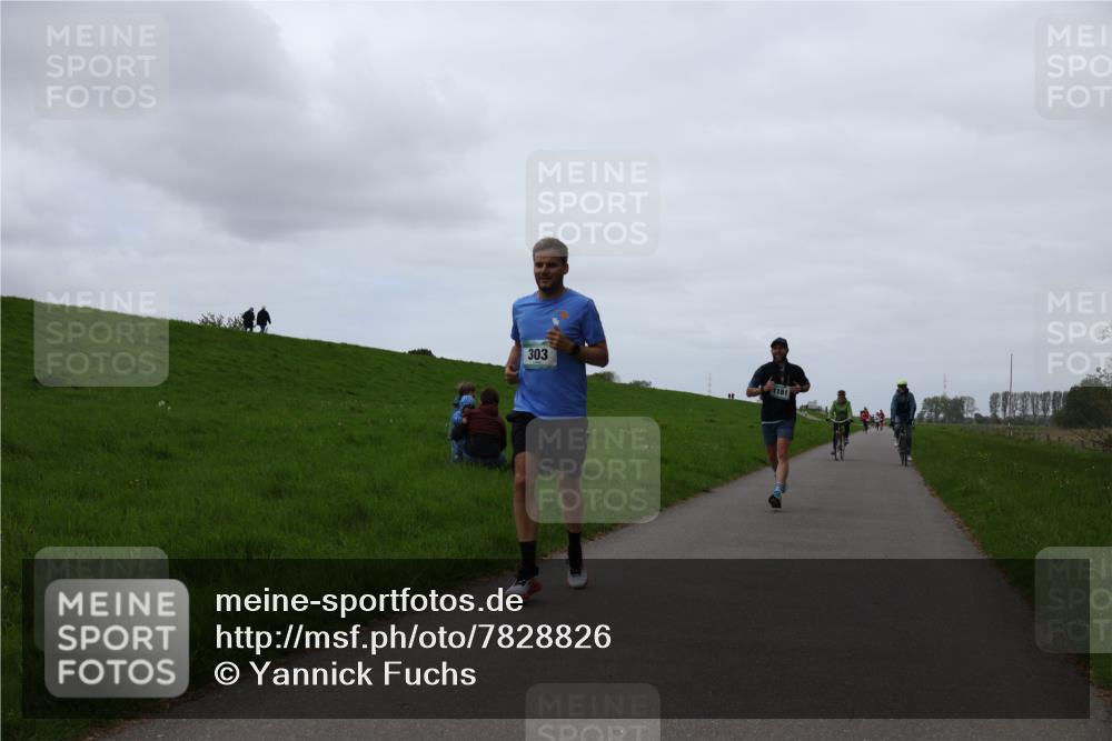 04.05.2025 - 8. Wedeler Halbmarathon Yannick Fuchs http://msf.ph/oto/7828826 04.05.2025 11:16:37 Laufen 303, 1181 meine-sportfotos.de