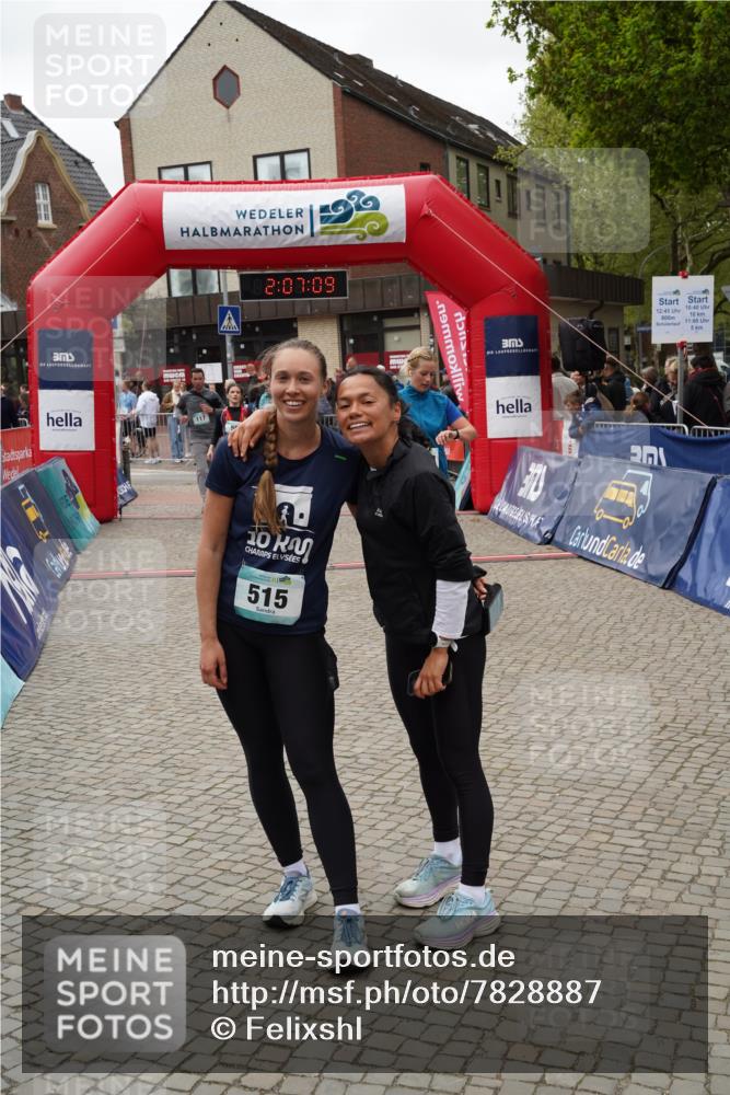 04.05.2025 - 8. Wedeler Halbmarathon Felixshl http://msf.ph/oto/7828887 04.05.2025 12:07:07 Ziel 59, 117, 1082 meine-sportfotos.de