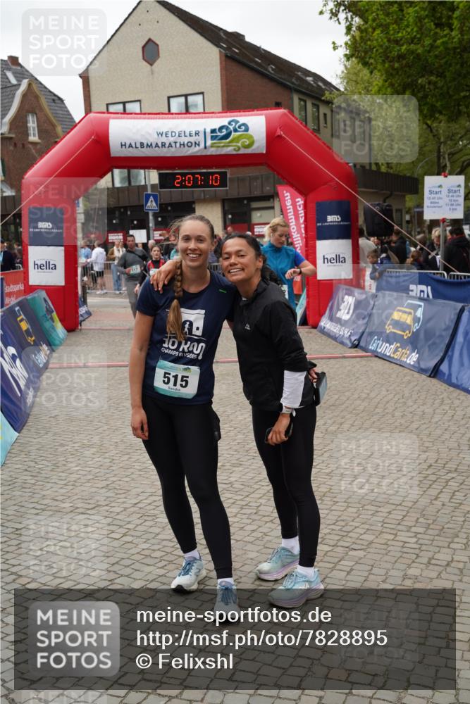 04.05.2025 - 8. Wedeler Halbmarathon Felixshl http://msf.ph/oto/7828895 04.05.2025 12:07:08 Ziel 59, 117, 1082 meine-sportfotos.de