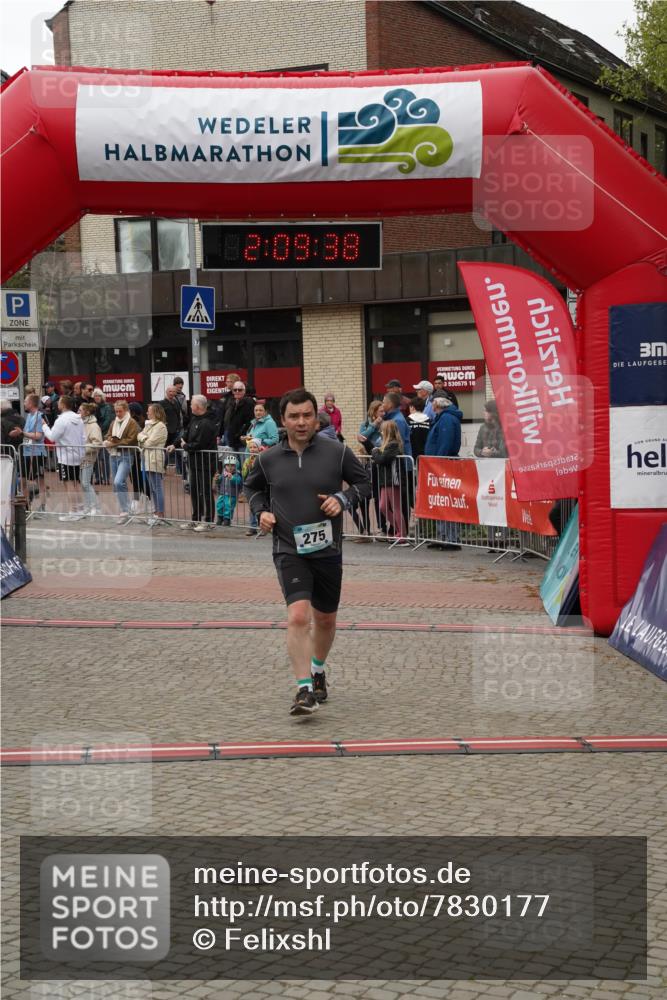 04.05.2025 - 8. Wedeler Halbmarathon Felixshl http://msf.ph/oto/7830177 04.05.2025 12:09:36 Ziel 275 meine-sportfotos.de