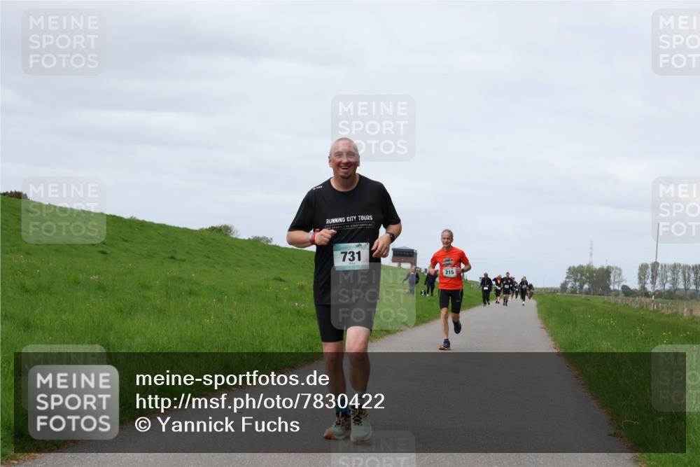 04.05.2025 - 8. Wedeler Halbmarathon Yannick Fuchs http://msf.ph/oto/7830422 04.05.2025 11:38:45 Laufen 731, 215 meine-sportfotos.de