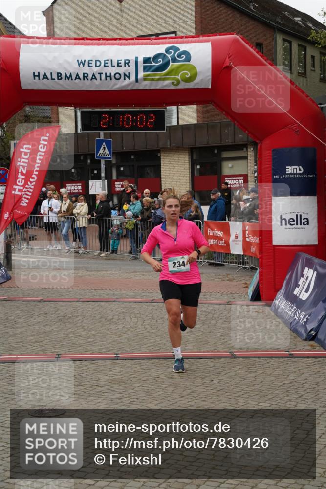 04.05.2025 - 8. Wedeler Halbmarathon Felixshl http://msf.ph/oto/7830426 04.05.2025 12:09:59 Ziel 234 meine-sportfotos.de