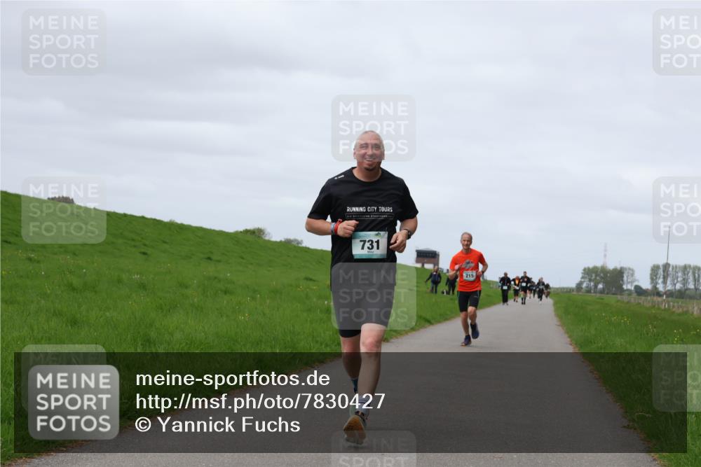 04.05.2025 - 8. Wedeler Halbmarathon Yannick Fuchs http://msf.ph/oto/7830427 04.05.2025 11:38:45 Laufen 731, 215 meine-sportfotos.de