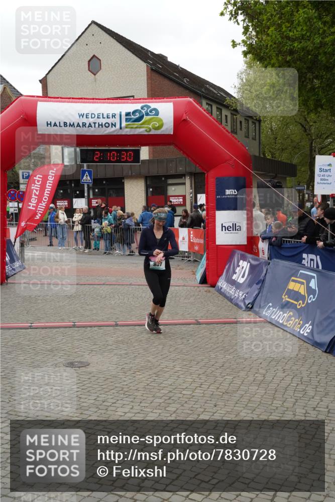 04.05.2025 - 8. Wedeler Halbmarathon Felixshl http://msf.ph/oto/7830728 04.05.2025 12:10:28 Ziel 837 meine-sportfotos.de