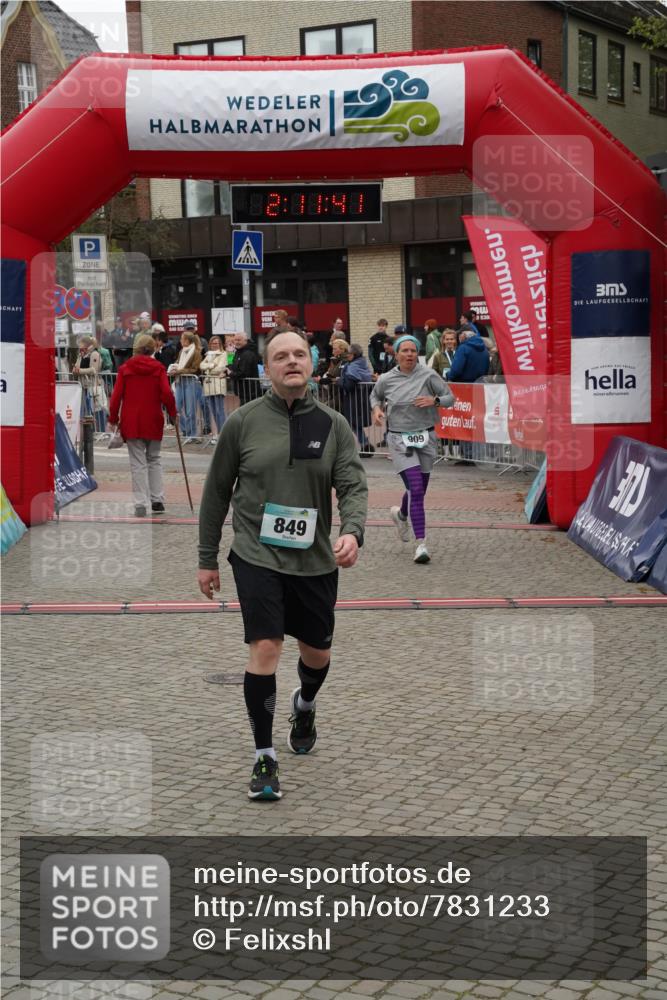04.05.2025 - 8. Wedeler Halbmarathon Felixshl http://msf.ph/oto/7831233 04.05.2025 12:11:39 Ziel 849, 909 meine-sportfotos.de
