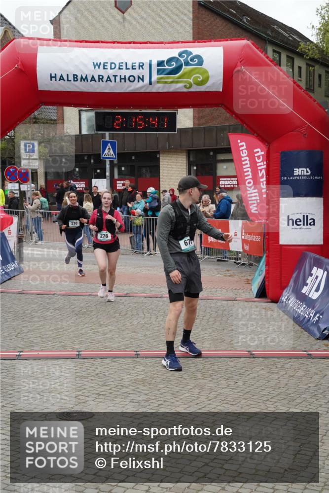 04.05.2025 - 8. Wedeler Halbmarathon Felixshl http://msf.ph/oto/7833125 04.05.2025 12:15:39 Ziel 270, 276, 675 meine-sportfotos.de