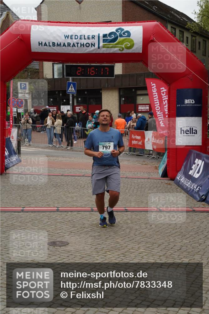 04.05.2025 - 8. Wedeler Halbmarathon Felixshl http://msf.ph/oto/7833348 04.05.2025 12:16:15 Ziel 797 meine-sportfotos.de