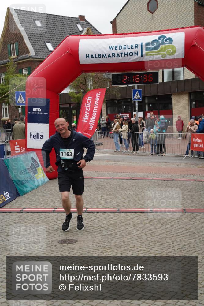 04.05.2025 - 8. Wedeler Halbmarathon Felixshl http://msf.ph/oto/7833593 04.05.2025 12:16:34 Ziel 1163 meine-sportfotos.de