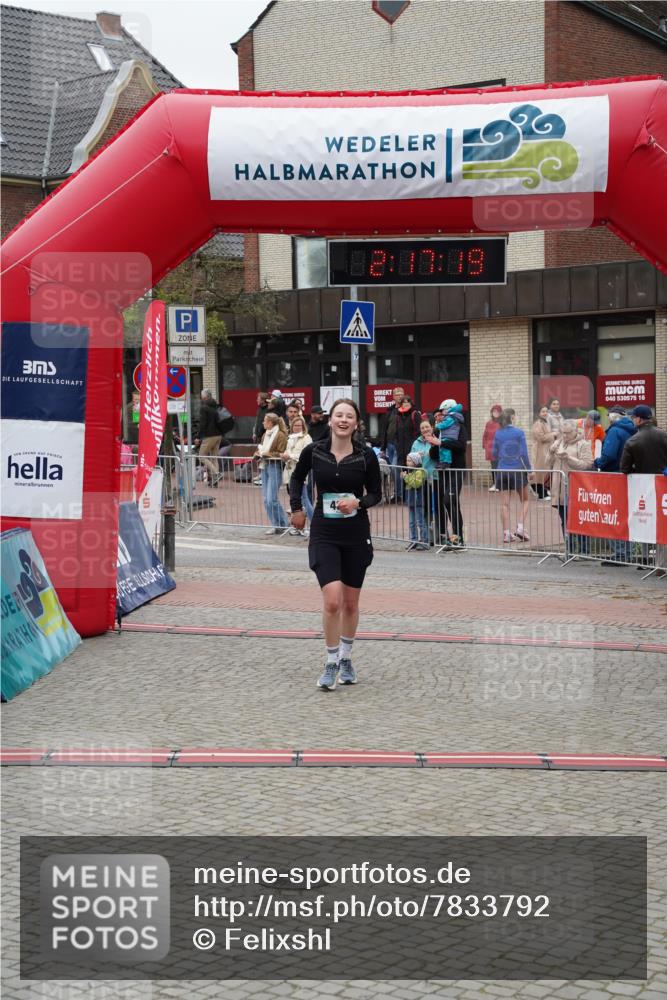 04.05.2025 - 8. Wedeler Halbmarathon Felixshl http://msf.ph/oto/7833792 04.05.2025 12:17:17 Ziel 439 meine-sportfotos.de