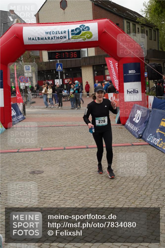 04.05.2025 - 8. Wedeler Halbmarathon Felixshl http://msf.ph/oto/7834080 04.05.2025 12:17:34 Ziel 278, 792 meine-sportfotos.de
