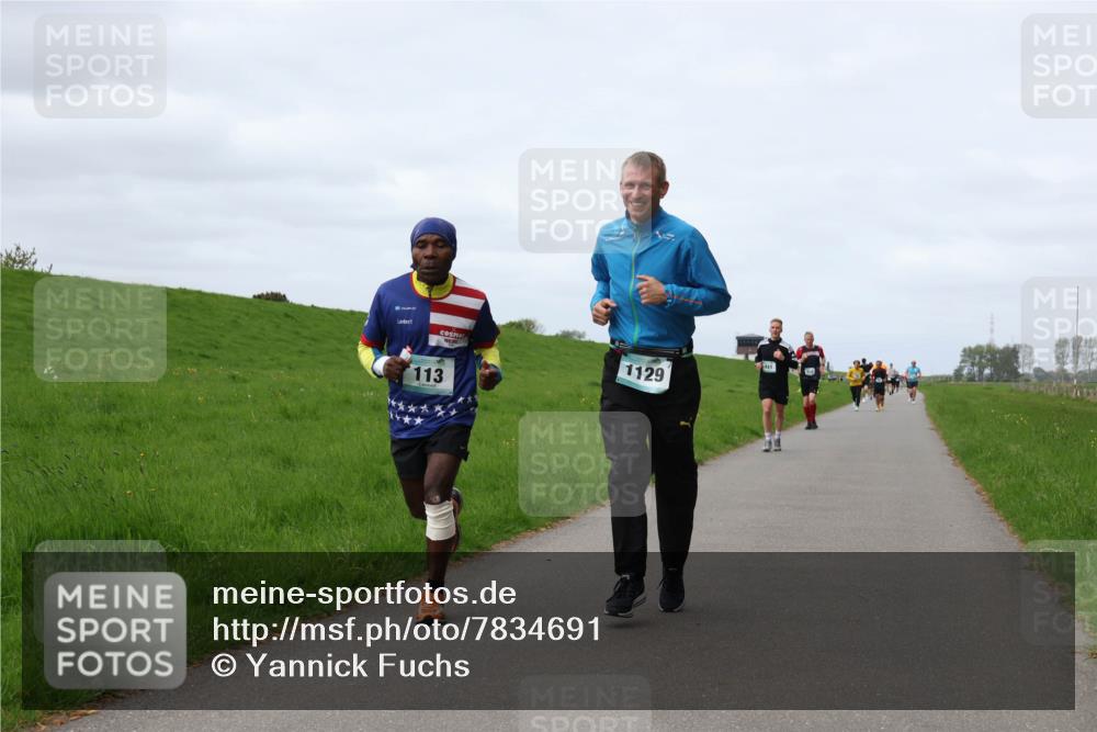 04.05.2025 - 8. Wedeler Halbmarathon Yannick Fuchs http://msf.ph/oto/7834691 04.05.2025 11:43:42 Laufen 113, 1129 meine-sportfotos.de