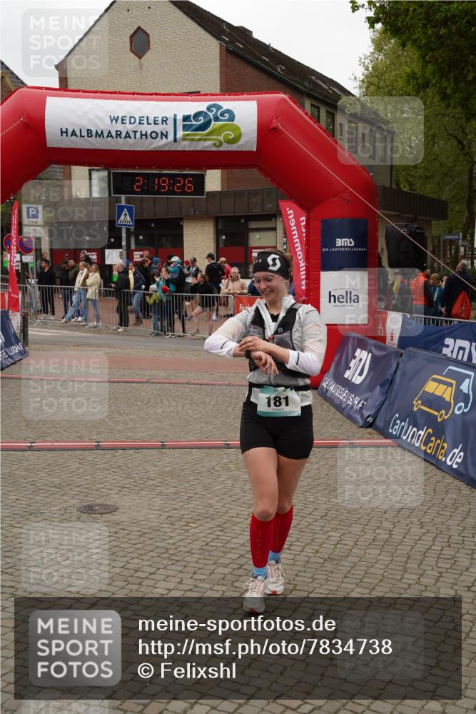04.05.2025 - 8. Wedeler Halbmarathon Felixshl http://msf.ph/oto/7834738 04.05.2025 12:19:23 Ziel 181 meine-sportfotos.de
