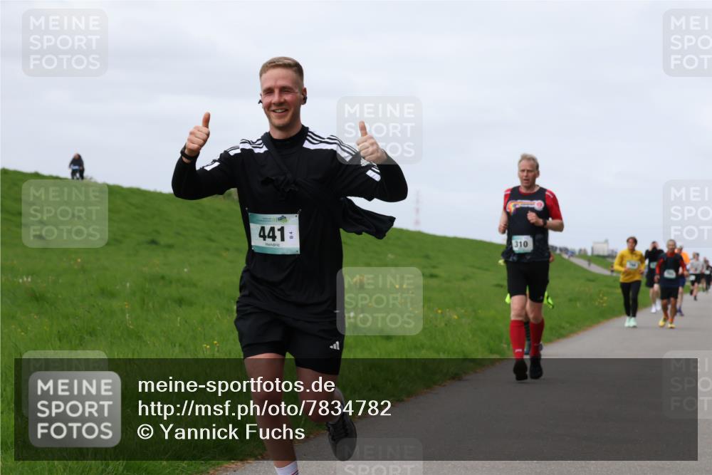 04.05.2025 - 8. Wedeler Halbmarathon Yannick Fuchs http://msf.ph/oto/7834782 04.05.2025 11:43:46 Laufen 441, 310 meine-sportfotos.de