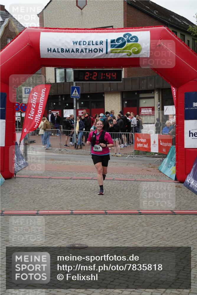 04.05.2025 - 8. Wedeler Halbmarathon Felixshl http://msf.ph/oto/7835818 04.05.2025 12:21:42 Ziel 167 meine-sportfotos.de
