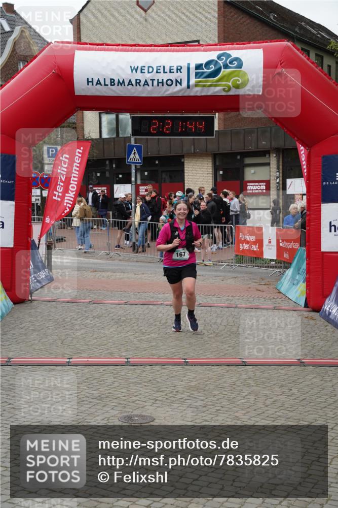 04.05.2025 - 8. Wedeler Halbmarathon Felixshl http://msf.ph/oto/7835825 04.05.2025 12:21:42 Ziel 167 meine-sportfotos.de