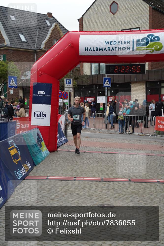 04.05.2025 - 8. Wedeler Halbmarathon Felixshl http://msf.ph/oto/7836055 04.05.2025 12:22:54 Ziel 595 meine-sportfotos.de