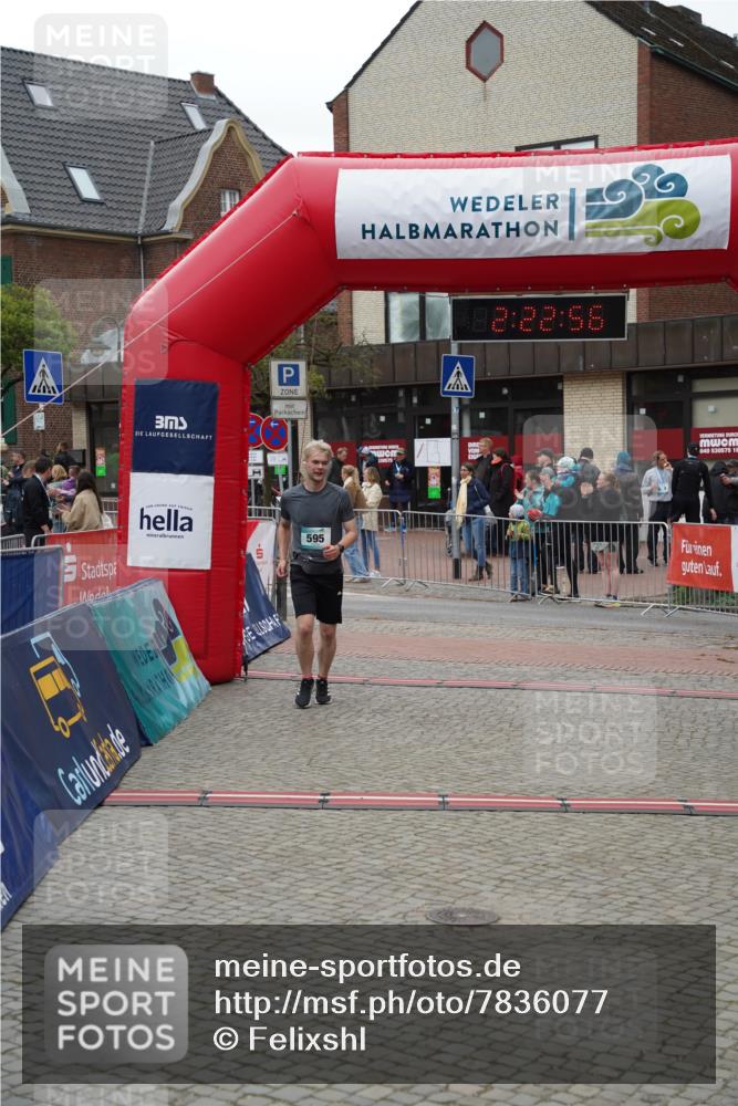 04.05.2025 - 8. Wedeler Halbmarathon Felixshl http://msf.ph/oto/7836077 04.05.2025 12:22:54 Ziel 595 meine-sportfotos.de