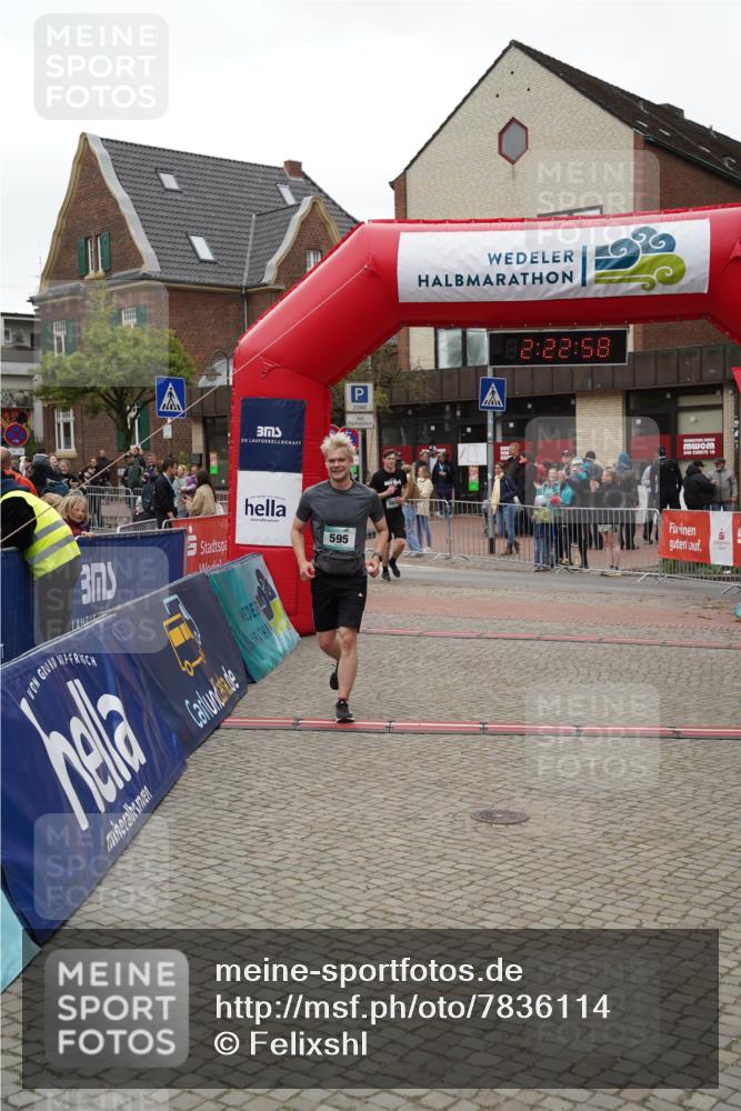 04.05.2025 - 8. Wedeler Halbmarathon Felixshl http://msf.ph/oto/7836114 04.05.2025 12:22:56 Ziel 595, 683 meine-sportfotos.de