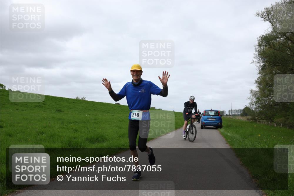 04.05.2025 - 8. Wedeler Halbmarathon Yannick Fuchs http://msf.ph/oto/7837055 04.05.2025 11:45:56 Laufen 216, 303 meine-sportfotos.de