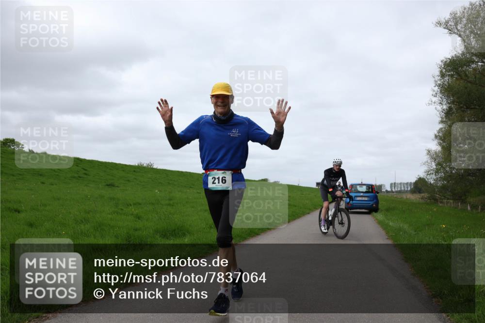 04.05.2025 - 8. Wedeler Halbmarathon Yannick Fuchs http://msf.ph/oto/7837064 04.05.2025 11:45:57 Laufen 216 meine-sportfotos.de