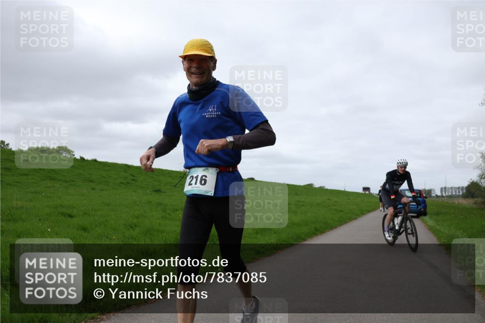 04.05.2025 - 8. Wedeler Halbmarathon Yannick Fuchs http://msf.ph/oto/7837085 04.05.2025 11:45:57 Laufen 216 meine-sportfotos.de