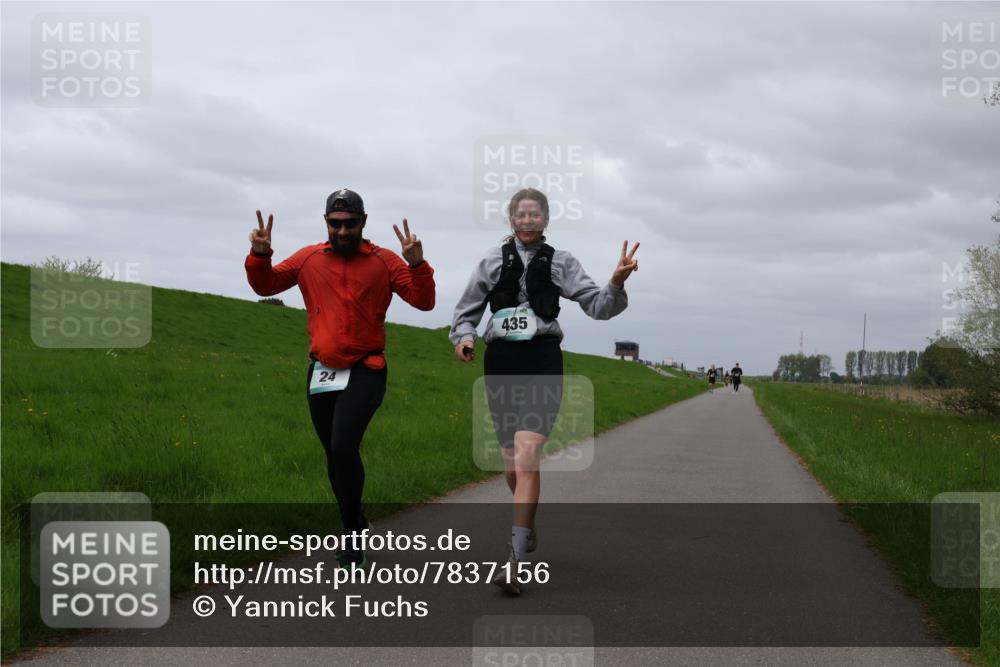 04.05.2025 - 8. Wedeler Halbmarathon Yannick Fuchs http://msf.ph/oto/7837156 04.05.2025 12:00:14 Laufen 24, 435 meine-sportfotos.de
