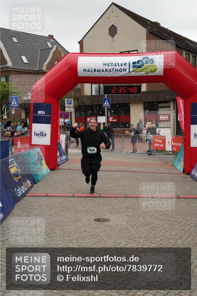 04.05.2025 - 8. Wedeler Halbmarathon Felixshl http://msf.ph/oto/7839772 04.05.2025 12:35:46 Ziel 644 meine-sportfotos.de