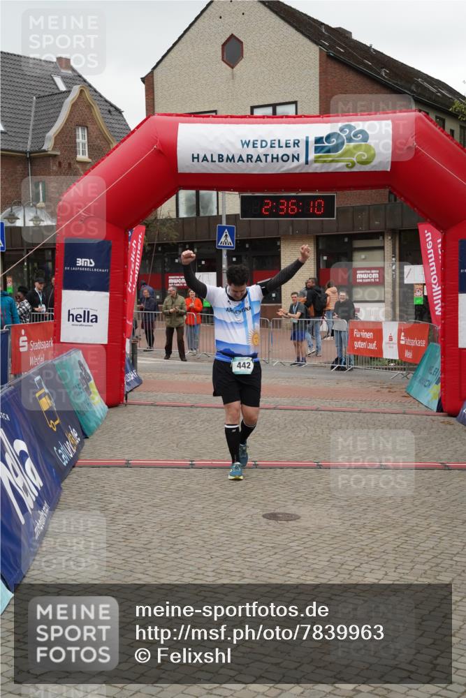 04.05.2025 - 8. Wedeler Halbmarathon Felixshl http://msf.ph/oto/7839963 04.05.2025 12:36:08 Ziel 442 meine-sportfotos.de