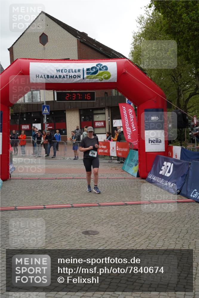 04.05.2025 - 8. Wedeler Halbmarathon Felixshl http://msf.ph/oto/7840674 04.05.2025 12:37:14 Ziel 206 meine-sportfotos.de