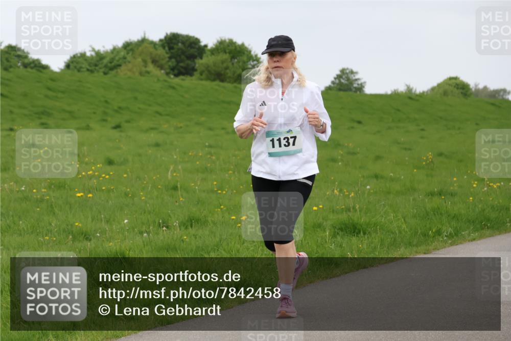 04.05.2025 - 8. Wedeler Halbmarathon Lena Gebhardt http://msf.ph/oto/7842458 04.05.2025 12:16:14 Laufen 1137 meine-sportfotos.de