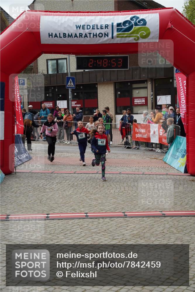 04.05.2025 - 8. Wedeler Halbmarathon Felixshl http://msf.ph/oto/7842459 04.05.2025 12:48:50 Ziel 42, 43, 857, 905, 1061, 1069, 1107, 1172, 1190 meine-sportfotos.de