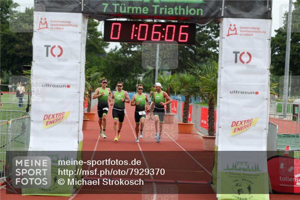 15.06.2025 - 7 Türme Triathlon Michael Strokosch http://msf.ph/oto/7929370 15.06.2025 10:06:07 Ziel 11, 12, 13, 14 meine-sportfotos.de
