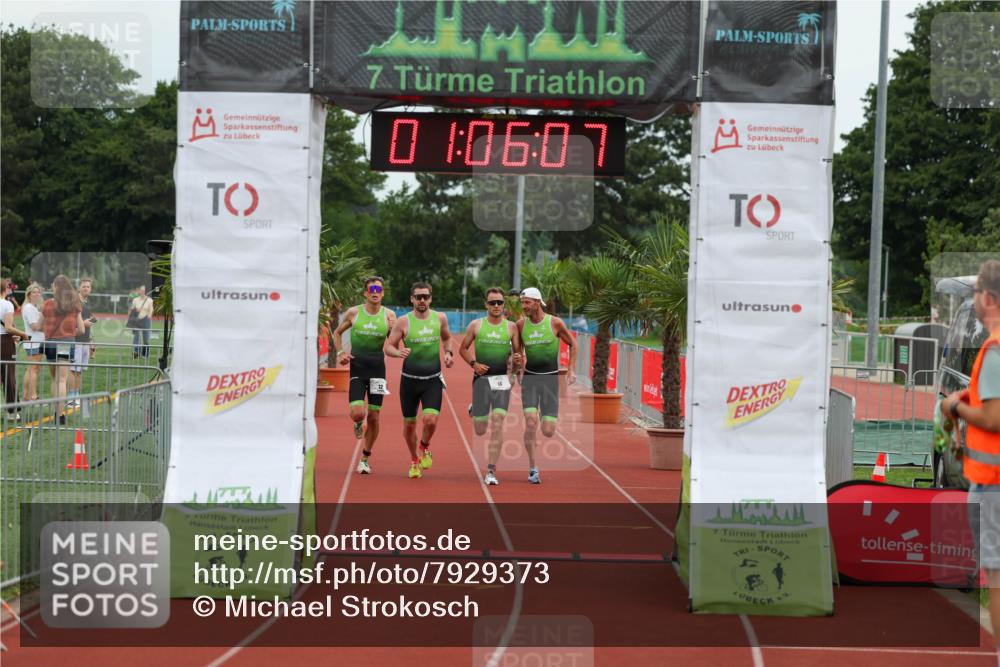 15.06.2025 - 7 Türme Triathlon Michael Strokosch http://msf.ph/oto/7929373 15.06.2025 10:06:08 Ziel 11, 12, 13, 14 meine-sportfotos.de