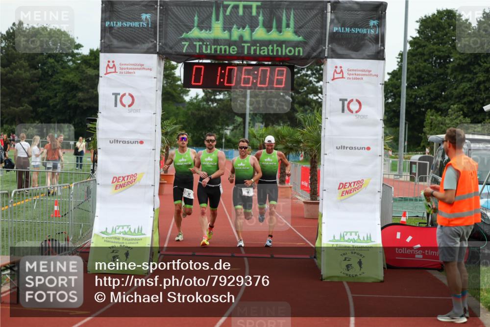 15.06.2025 - 7 Türme Triathlon Michael Strokosch http://msf.ph/oto/7929376 15.06.2025 10:06:09 Ziel 11, 12, 13, 14 meine-sportfotos.de