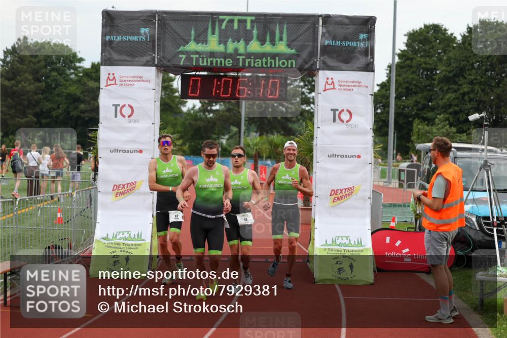 15.06.2025 - 7 Türme Triathlon Michael Strokosch http://msf.ph/oto/7929381 15.06.2025 10:06:11 Ziel 11, 12, 13, 14 meine-sportfotos.de