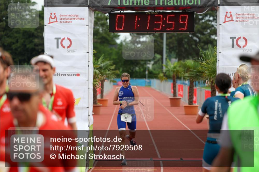 15.06.2025 - 7 Türme Triathlon Michael Strokosch http://msf.ph/oto/7929508 15.06.2025 10:14:00 Ziel 84 meine-sportfotos.de