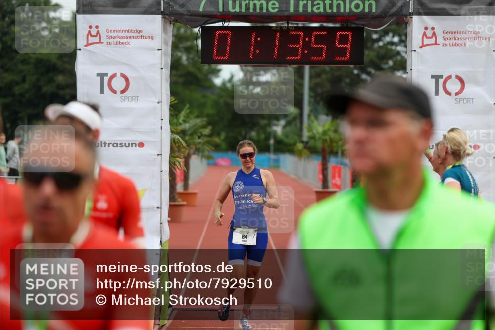 15.06.2025 - 7 Türme Triathlon Michael Strokosch http://msf.ph/oto/7929510 15.06.2025 10:14:00 Ziel 84 meine-sportfotos.de