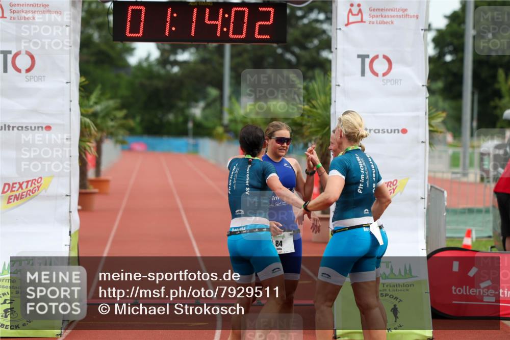 15.06.2025 - 7 Türme Triathlon Michael Strokosch http://msf.ph/oto/7929511 15.06.2025 10:14:02 Ziel 84 meine-sportfotos.de