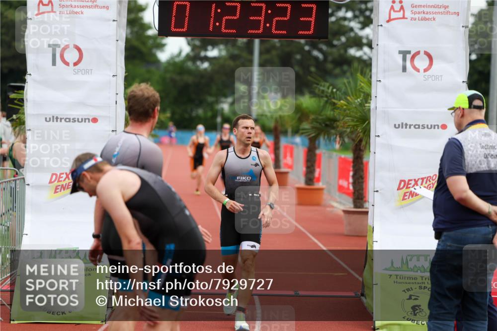 15.06.2025 - 7 Türme Triathlon Michael Strokosch http://msf.ph/oto/7929727 15.06.2025 10:23:24 Ziel 16, 17, 18, 19 meine-sportfotos.de