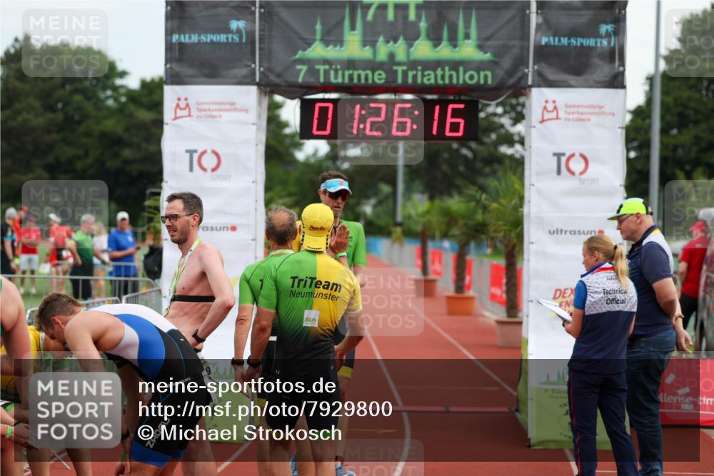 15.06.2025 - 7 Türme Triathlon Michael Strokosch http://msf.ph/oto/7929800 15.06.2025 10:26:17 Ziel 55 meine-sportfotos.de